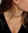 CLUSE Necklace Essentiele All Hexagons Choker Necklace silver color (CLJ22003)